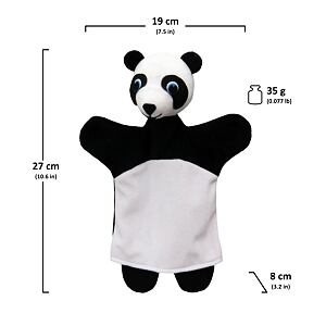 Moravská ústředna Panda 27cm, maňásek