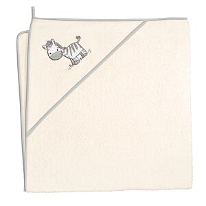 CEBA Osuška s kapucňou Froté 100 x 100 Zebra Creamy