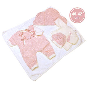 Llorens M740-56 oblečenie pre bábiku bábätko NEW BORN veľkosti 40-42 cm