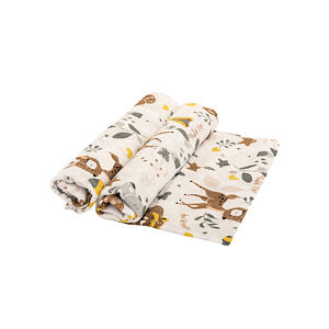Bomimi Osuška TETRA Premium 140 g/m2, 2ks, 80x100, lesné zvieratká