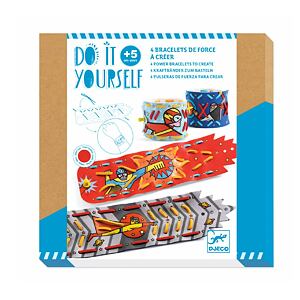 DJECO DIY Náramky superhrdinov na dotvorenie