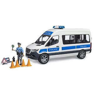 Bruder M.B. Sprinter - autobus policie, figurka