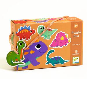 DJECO Duo puzzle Dinos