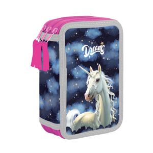 Oxybag Penál 3 patrový prázdný Unicorn 1