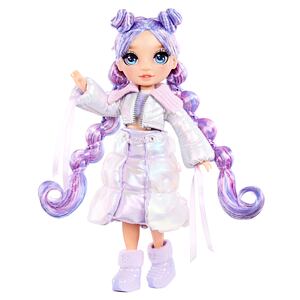Rainbow High Winter Wonderland Doll- Violet fialová