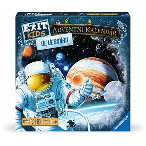 Ravensburger EXIT Kids Adventný kalendár: Vo vesmíre