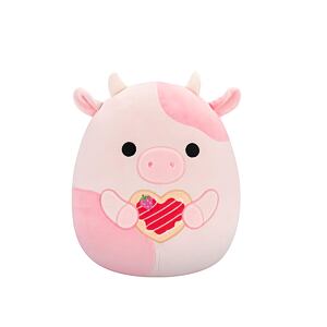 SQUISHMALLOWS Kravička se srdíčkem - Reshma, 30 cm