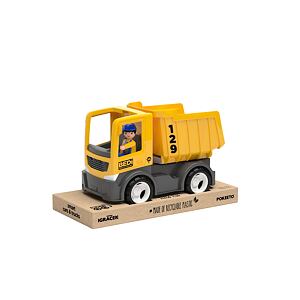 Igráček ECO MultiGO Build - Sklápačka s vodičom - auto s Igráčkom