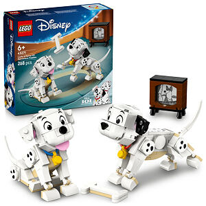 LEGO® │ Disney 43271 Štěňátka Štístko a Penny z filmu 101 dalmatinů