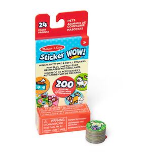 Melissa & Doug Sticker! WOW - Náplne samolepiek zvieratka