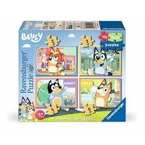 Ravensburger Moje prvé puzzle Bluey 2/3/4/5 dielikov