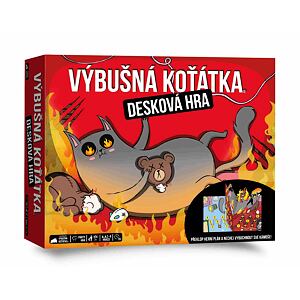Asmodee Výbušné mačiatka: Dosková hra