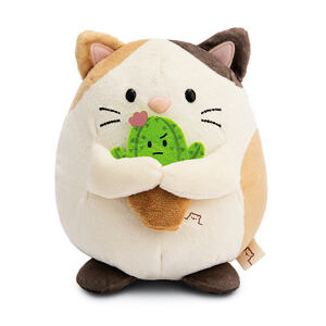 NICI Plyš MyMochi Kočička Angy 27 cm s kaktusem