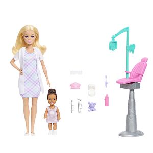 Mattel Barbie Zubárka blondínka herný set povolania