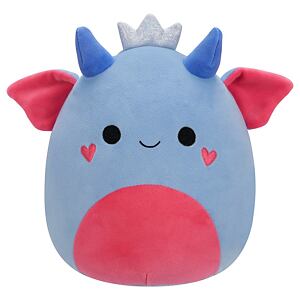 SQUISHMALLOWS Modrorůžový goblin - King Kin, 13 cm