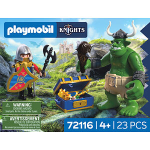 Playmobil Troll s pokladem Lvích rytířů