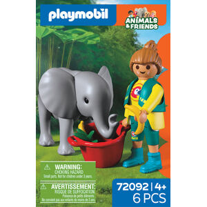Playmobil Slůně a ošetřovatelka