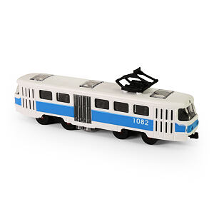 Rappa Tramvaj MHD modrá 16 cm