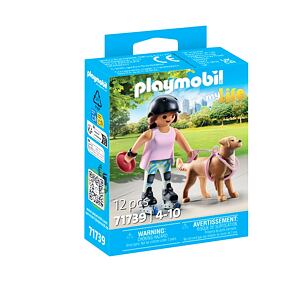 Playmobil Inlinerka s retrieverom