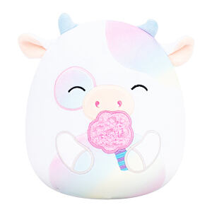 SQUISHMALLOWS Krava s cukrovou vatou - Belozi, 13 cm