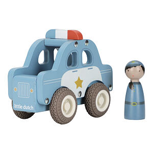 Little Dutch Policajné auto drevené