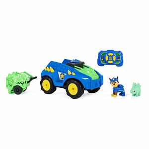 Mașină RC Spin Master Patrula Cățelușilor cu Dinozauri și Cărucior de Urmărire