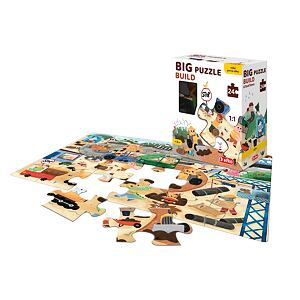 Efko Puzzle BIG – Staveniště 24 dílků