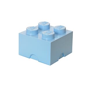 LEGO úložný box 4 - svetlo modrá