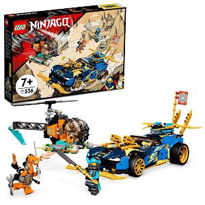 LEGO® NINJAGO® 71776 Pretekárske auto Jaya a Nye EVO