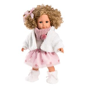 Llorens 53542 ELENA - realistická bábika s mäkkým látkovým telom - 35 cm