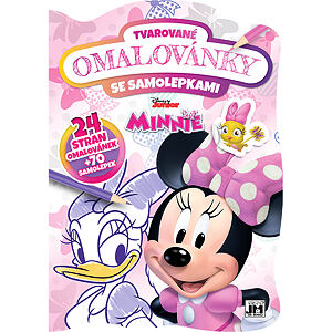 Jiri Models Tvarované omaľovánky Minnie