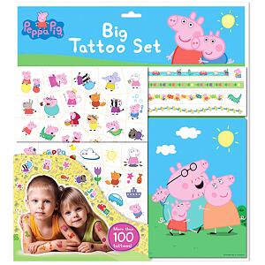 Veľký set s tetovaním Peppa Pig