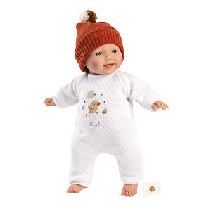 Llorens 63303 LITTLE BABY - realistická bábika bábätko s mäkkým látkovým telom - 32 cm