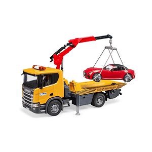 Bruder Nákladní auto SCANIA - odtah, auto sportovní
