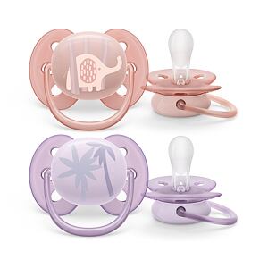 Philips AVENT Cumlík Ultrasoft Premium Zvieratko 0-6m, 2 ks