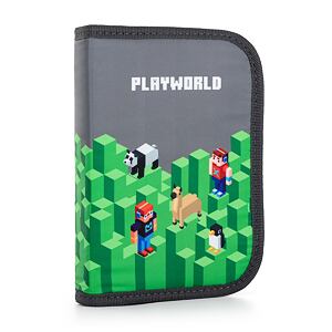 Oxybag Penál 1 p. 2 chlopně, prázdný Playworld