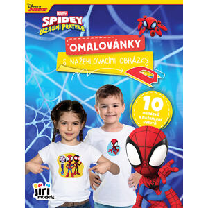 Jiri Models Omaľovánky s nažehľovacími obrázkami Spidey