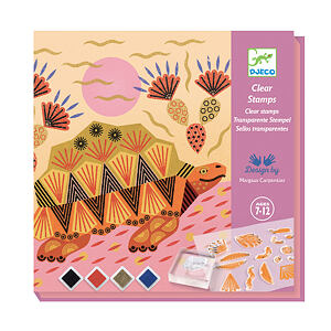 DJECO Razítkovací set Vzory a zvířata