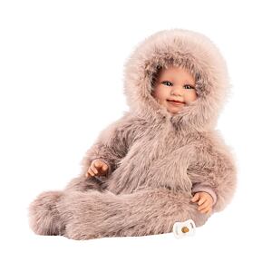 Llorens 74506 NEW BORN realistická bábika bábätko so zvukmi a mäkkým látkovým telom 45 cm