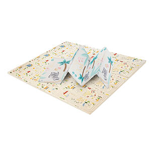 Asalvo Hracia podložka PLAY MAT XXL 200*180cm Animals-city