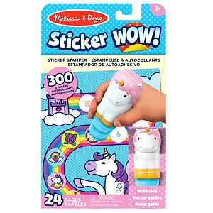 Melissa & Doug Sticker WOW! - Samolepky jednorožce