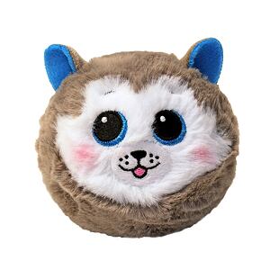 TY Beanie Bouncers SLUSH - šedý husky