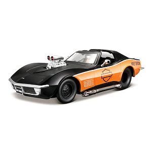 Maisto Harley-Davidson Custom, 1970 Chevrolet Corvette , 1:24