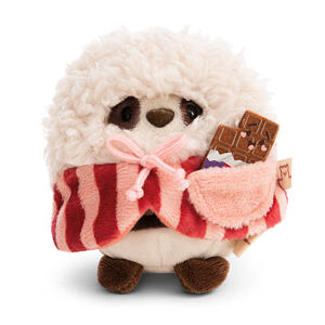 NICI Plyš MyMochi Panda Kono 8 cm v kostýmu popcorn s čokoládou