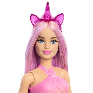 Mattel Barbie Rozprávková víla jednorožec - ružová