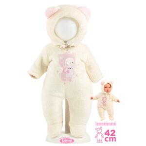 Llorens M14-208 Obleček pro panenku miminko NEW BORN velikosti 40-42 cm
