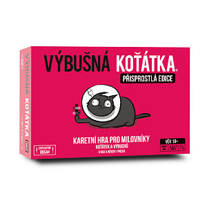Asmodee Výbušné mačiatka: Prisprostlá edícia CZ