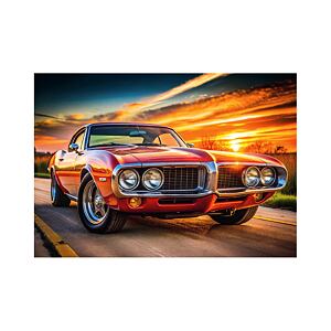 Puzzle Dino Firebird 69 la Apus, 100 piese XL