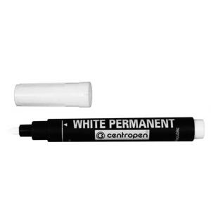 Centropen Značkovač bílý permanent