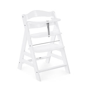Scaun din lemn Hauck Alpha+, alb